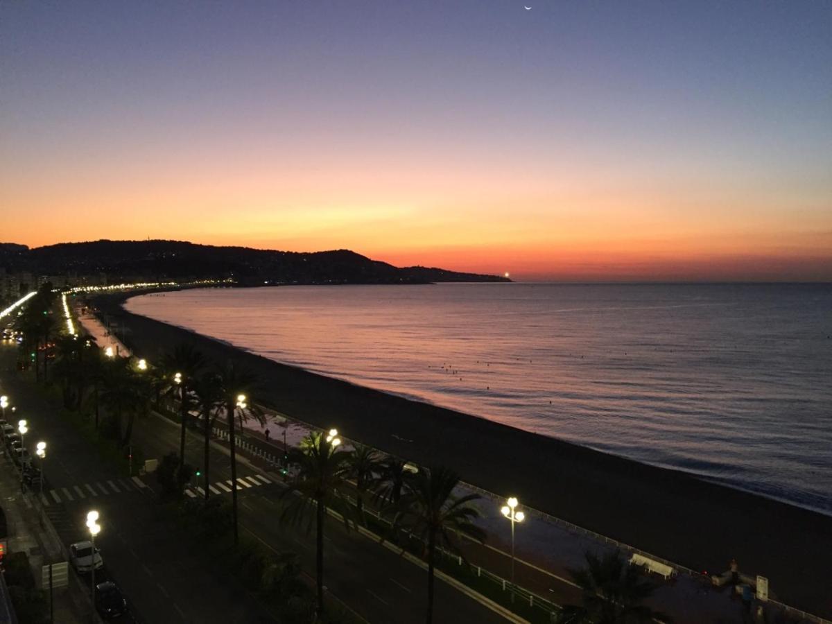 Appartement Front De Mer - Promenade Des Anglais Nizza Kültér fotó